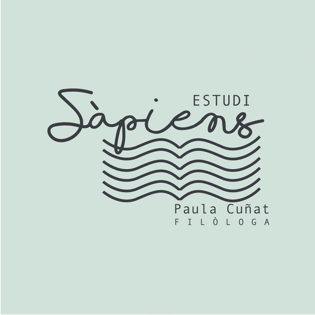 sapiens diseño logotipo lona publicitaria