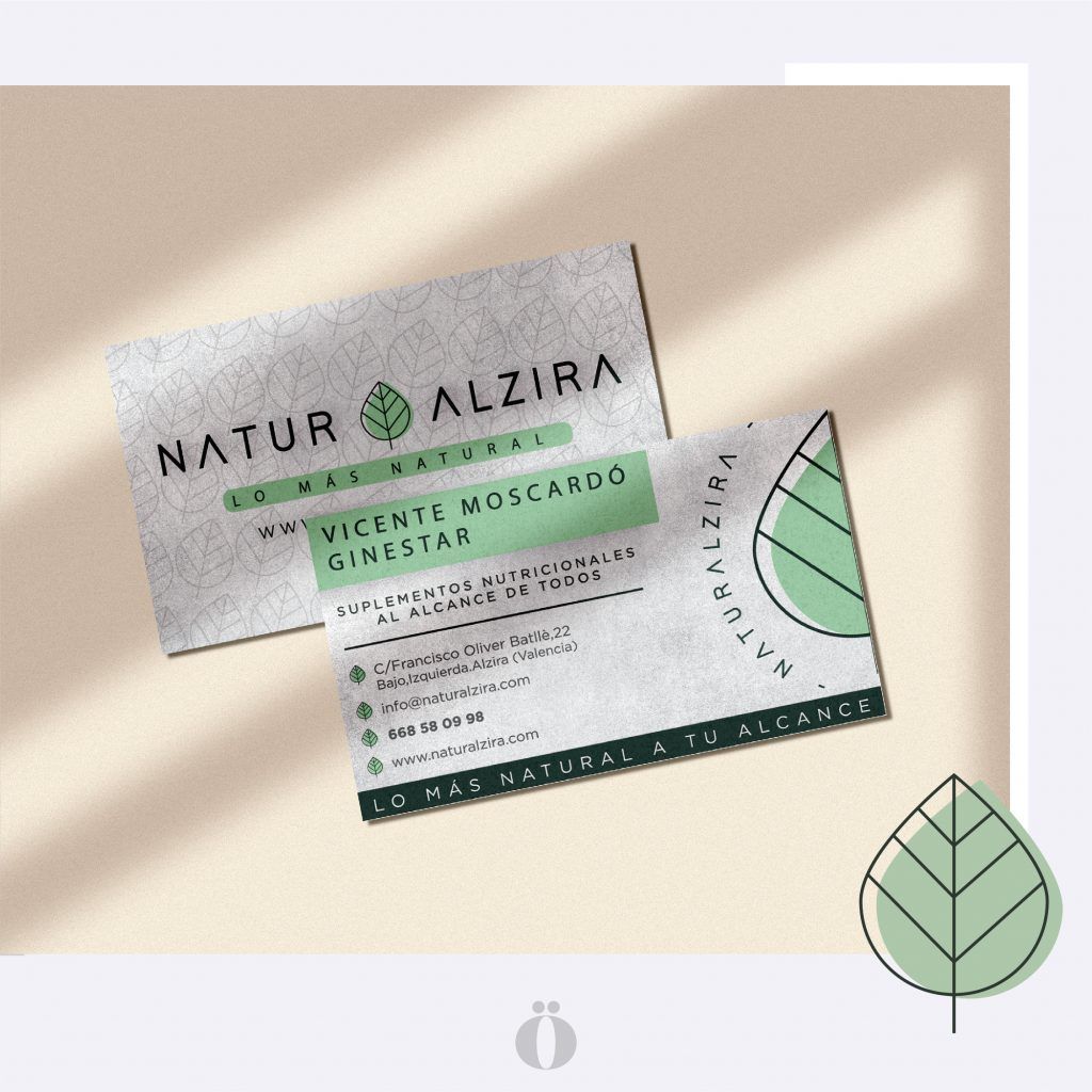 naturaliza diseño logotipo tarjetas flyers