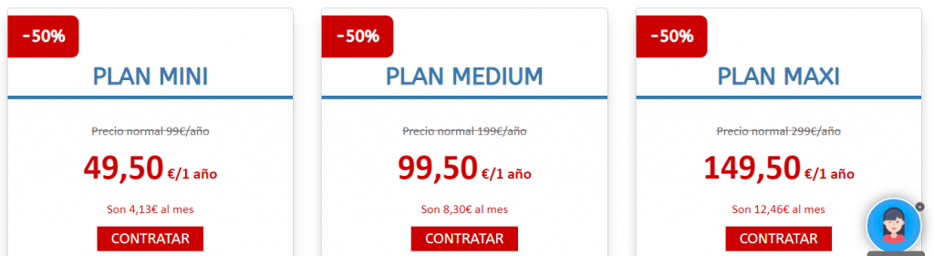 webempresa por qué alojamiento dominio oferta planes