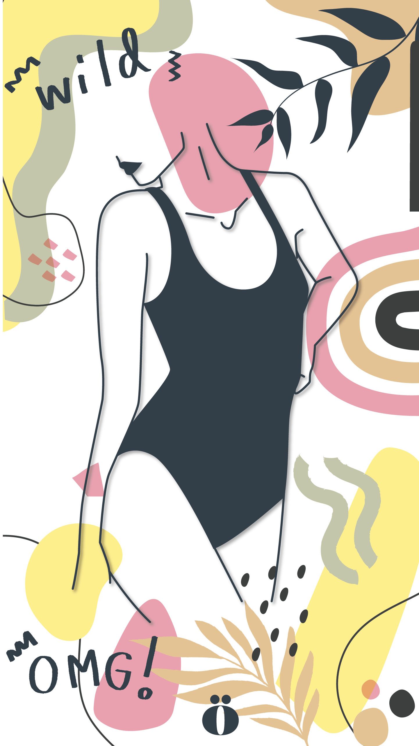 Wallpaper SUMMER FEELINGS 3 - laLop - diseño gráfico